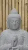  Product image 2 of the product “Seated Buddha made of Riverstone in Dharmachakra gesture of wheel of the teaching of the Dharma, H. 80cm. ”